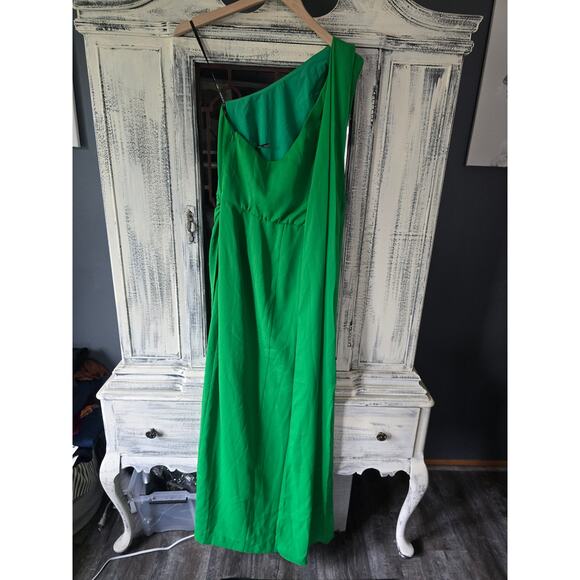 NWT Anthropologie Black Halo Sash Side-Slit Maxi Dress - Size 8 - Picture 6 of 6